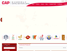 Tablet Screenshot of centralasiapac.com